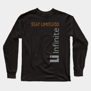 Stay limitless | Lithium Infinite Long Sleeve T-Shirt